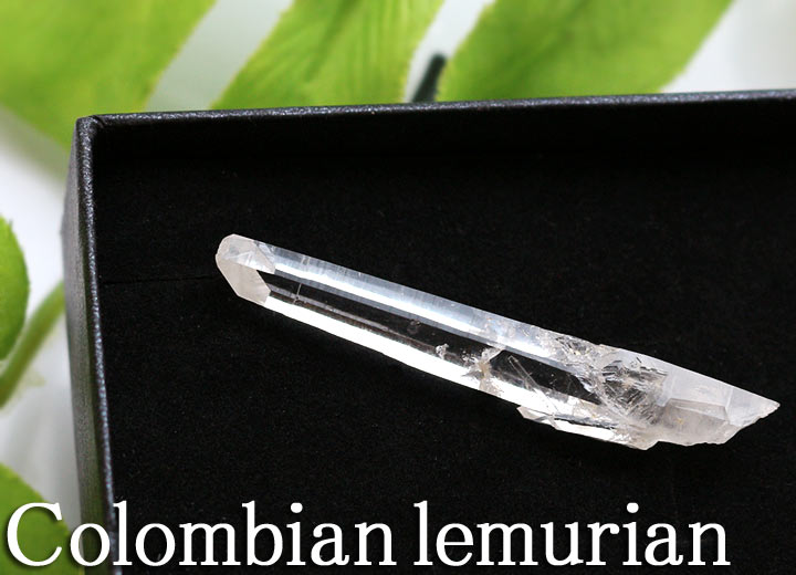 コロンビアレムリアン水晶　原石ポイント01（レムリアンシード　天然石　パワーストーン)イメージ画像